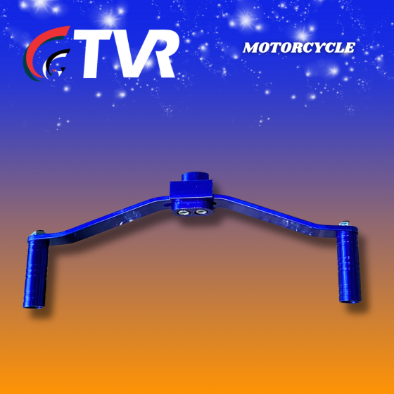 PATA CAMBIO ALUMINIO AX100 AZUL (TVR) (3362-113)
