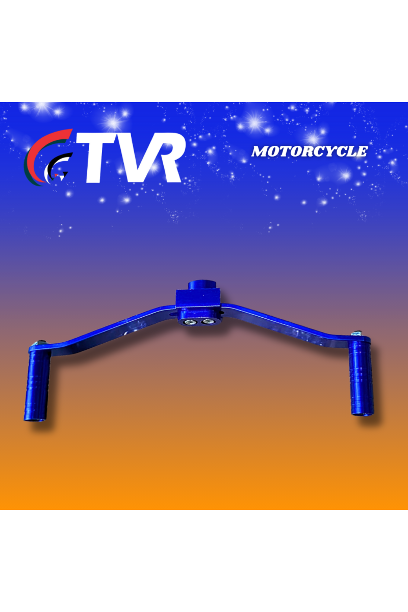 PATA CAMBIO ALUMINIO AX100 AZUL (TVR) (3362-113)