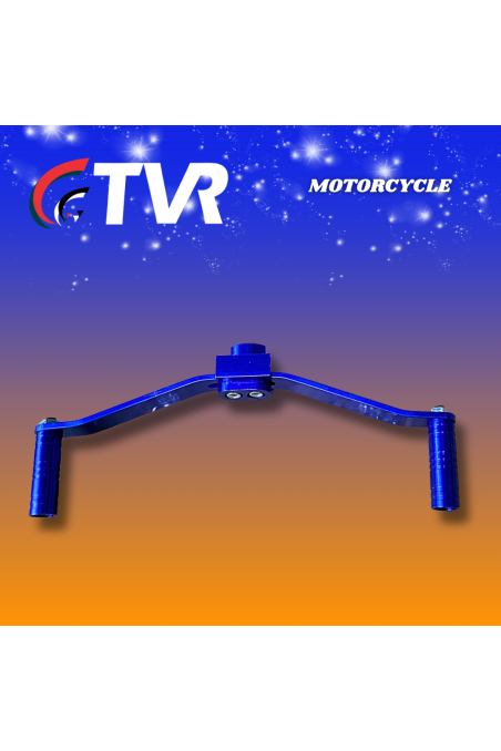 PATA CAMBIO ALUMINIO AX100 AZUL (TVR) (3362-113)