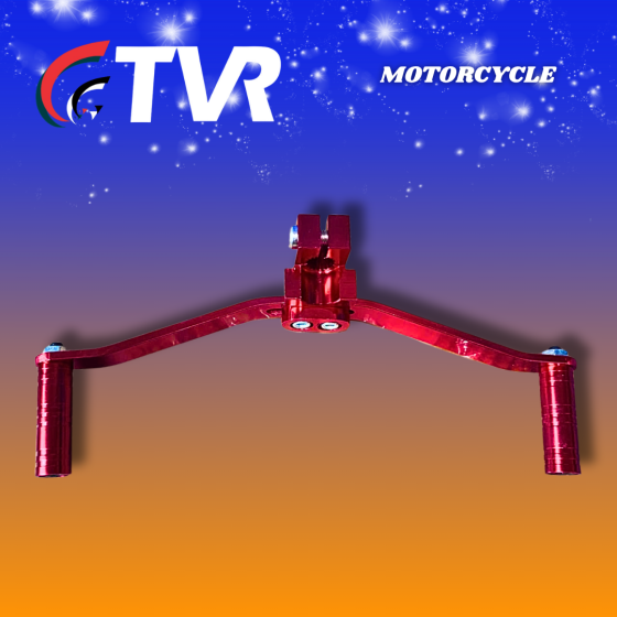 PATA CAMBIO ALUMINIO AX100 ROJO (TVR) (3362-112)