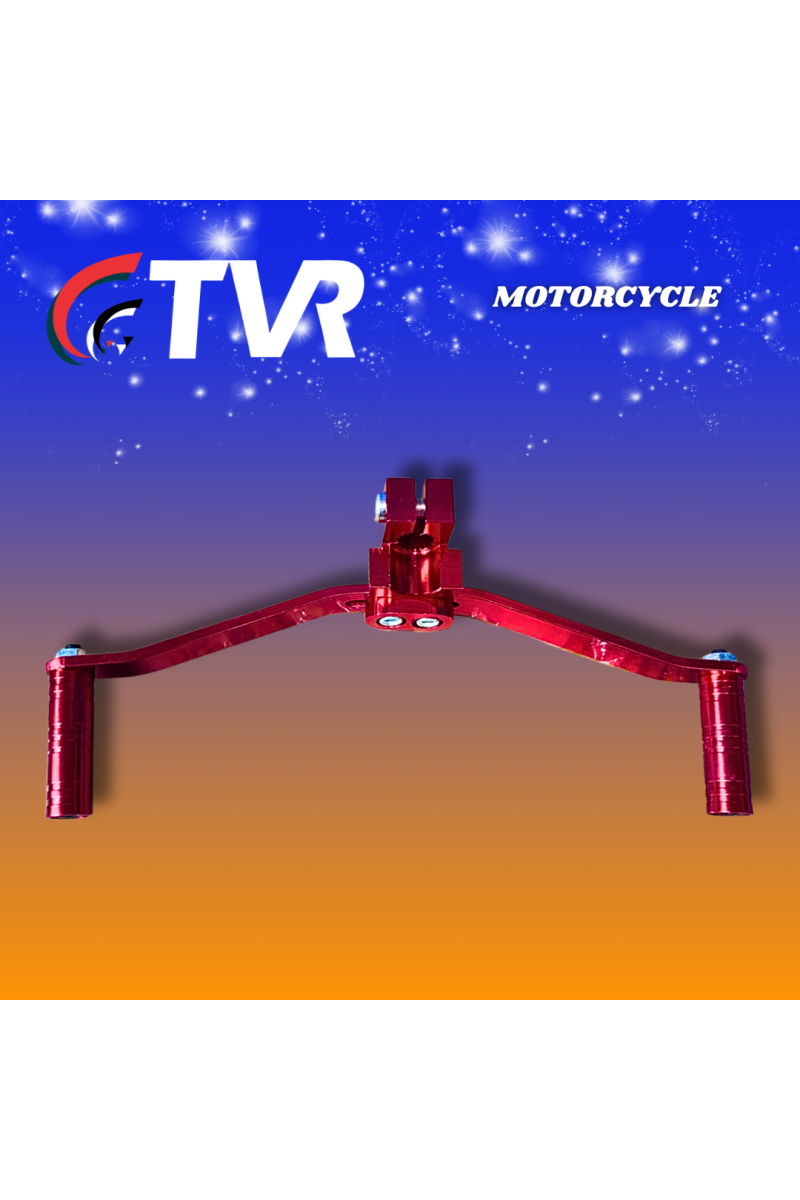 PATA CAMBIO ALUMINIO AX100 ROJO (TVR) (3362-112)