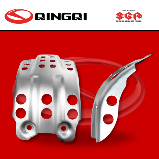 CUBRE MOTOR QINGQI200 GRIS (SUZ)