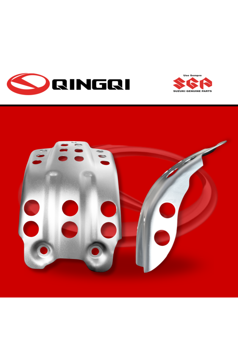 CUBRE MOTOR QINGQI200 GRIS (SUZ)