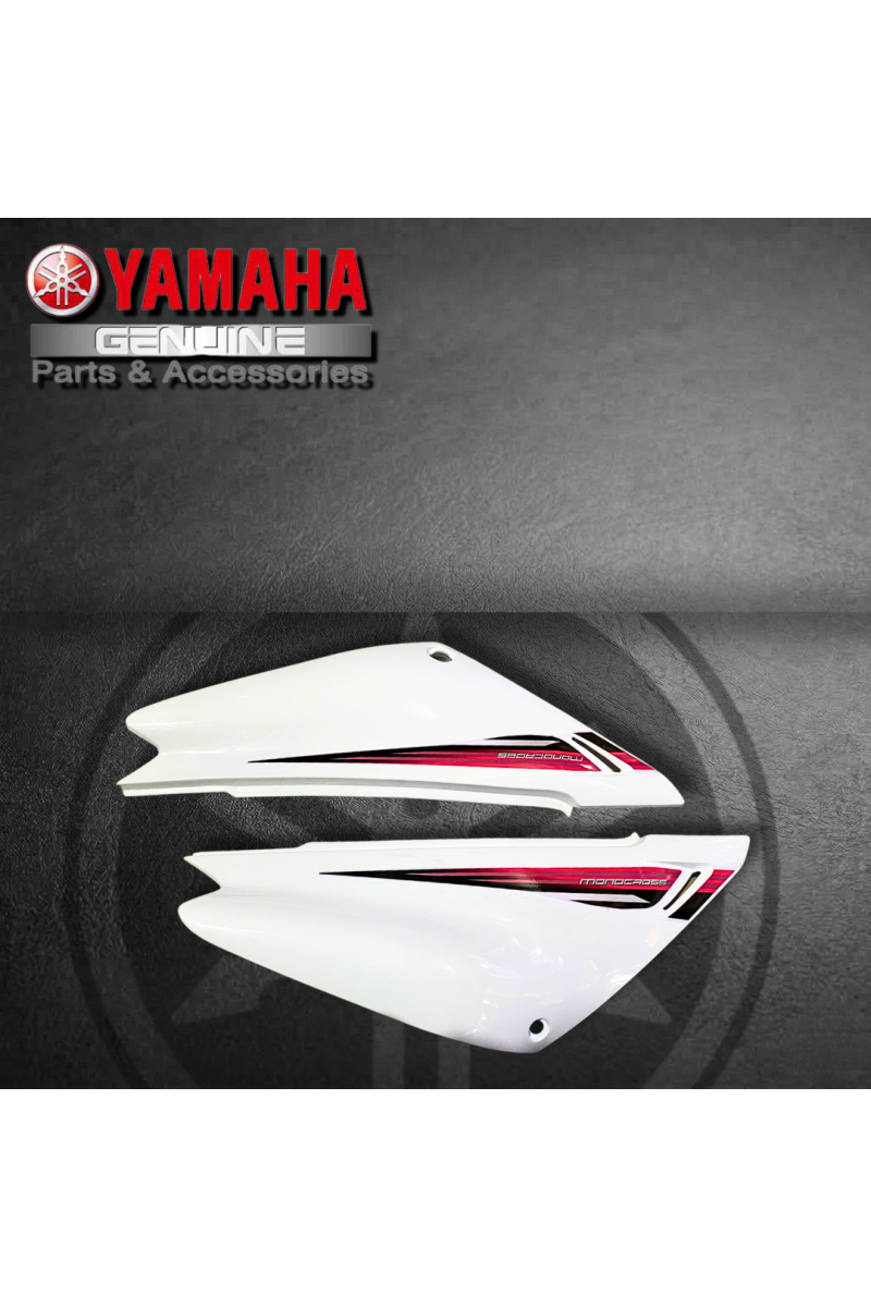 TAPA/COBERTOR LATERAL YAMAHA XTZ125 BLANCO PAR (SUZ)