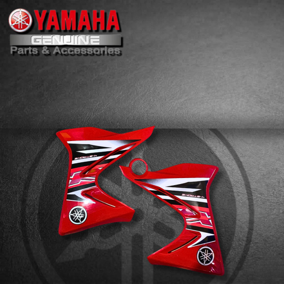 TAPA/COBERTOR TANQUE YAMAHA XTZ125 ROJO PAR
