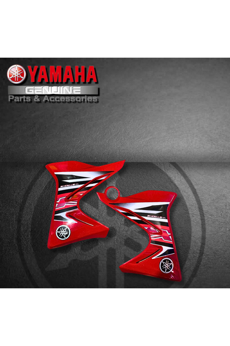 TAPA/COBERTOR TANQUE YAMAHA XTZ125 ROJO PAR