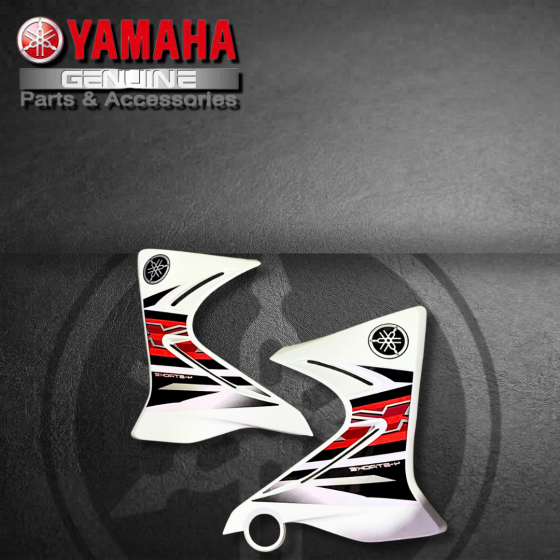 TAPA/COBERTOR TANQUE YAMAHA XTZ125 BLANCO PAR (SUZ)