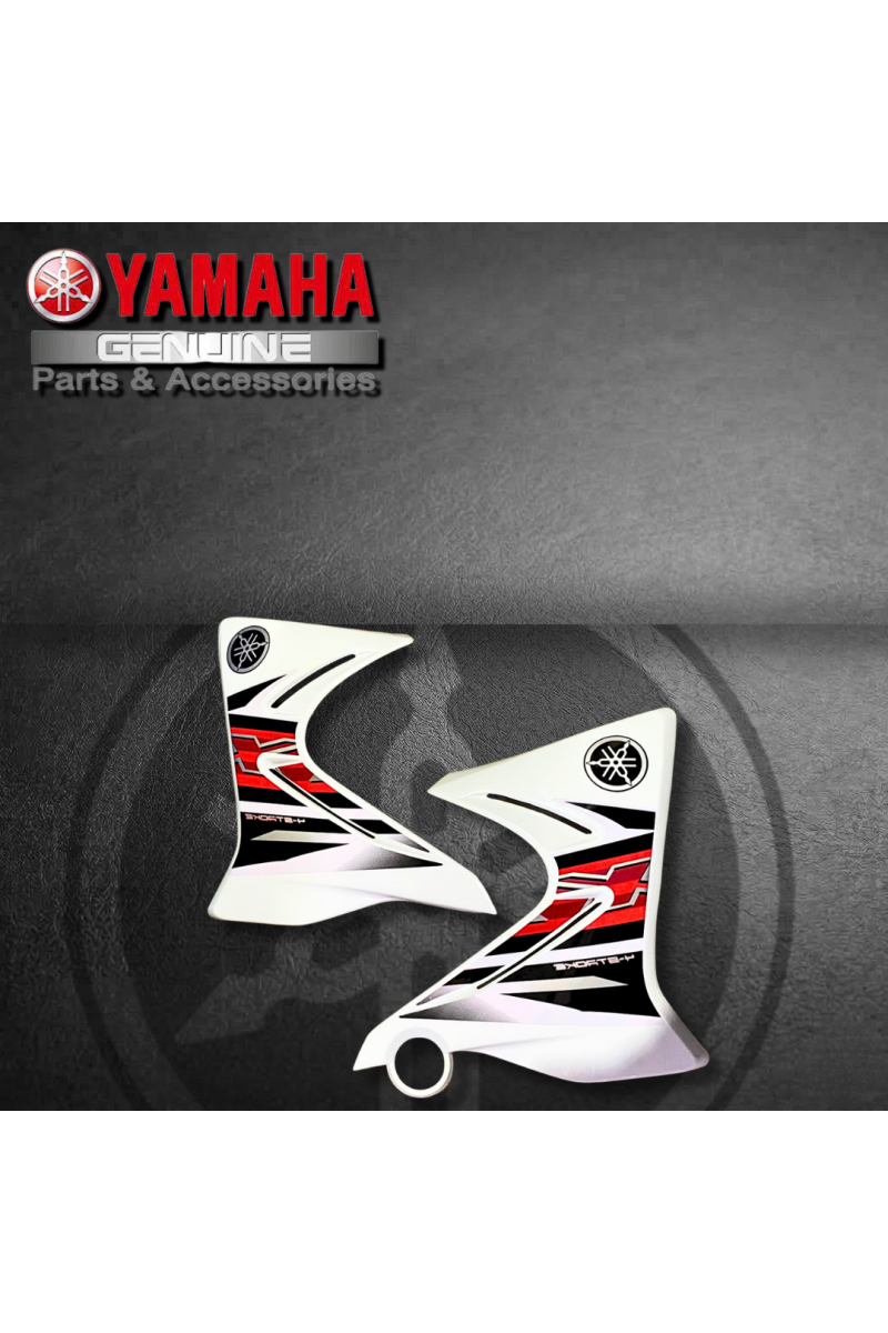 TAPA/COBERTOR TANQUE YAMAHA XTZ125 BLANCO PAR (SUZ)
