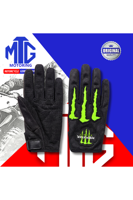 GUANTES LARGO MONSTER MG-03C AZUL/ROJO/NEGRO T./M-L-XL-XXL (MTG)