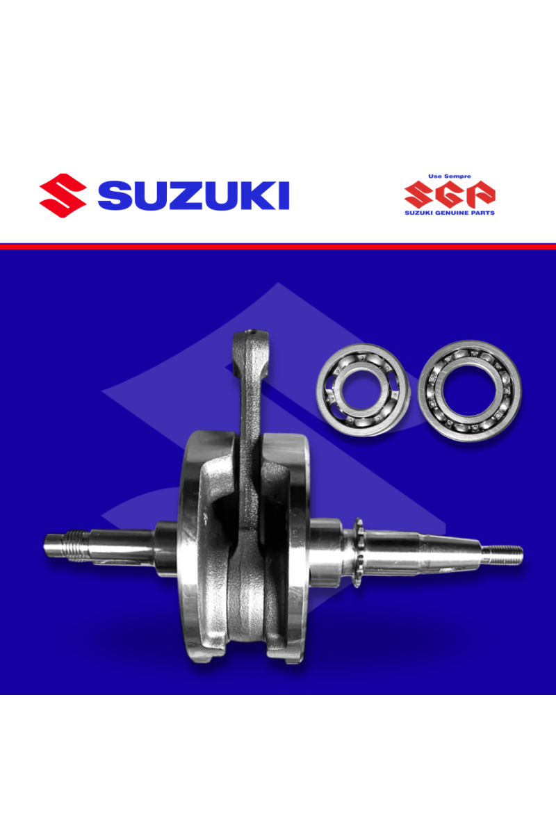 CIGUEÑAL ARM. GN125 C/RULIMAN (SUZ)