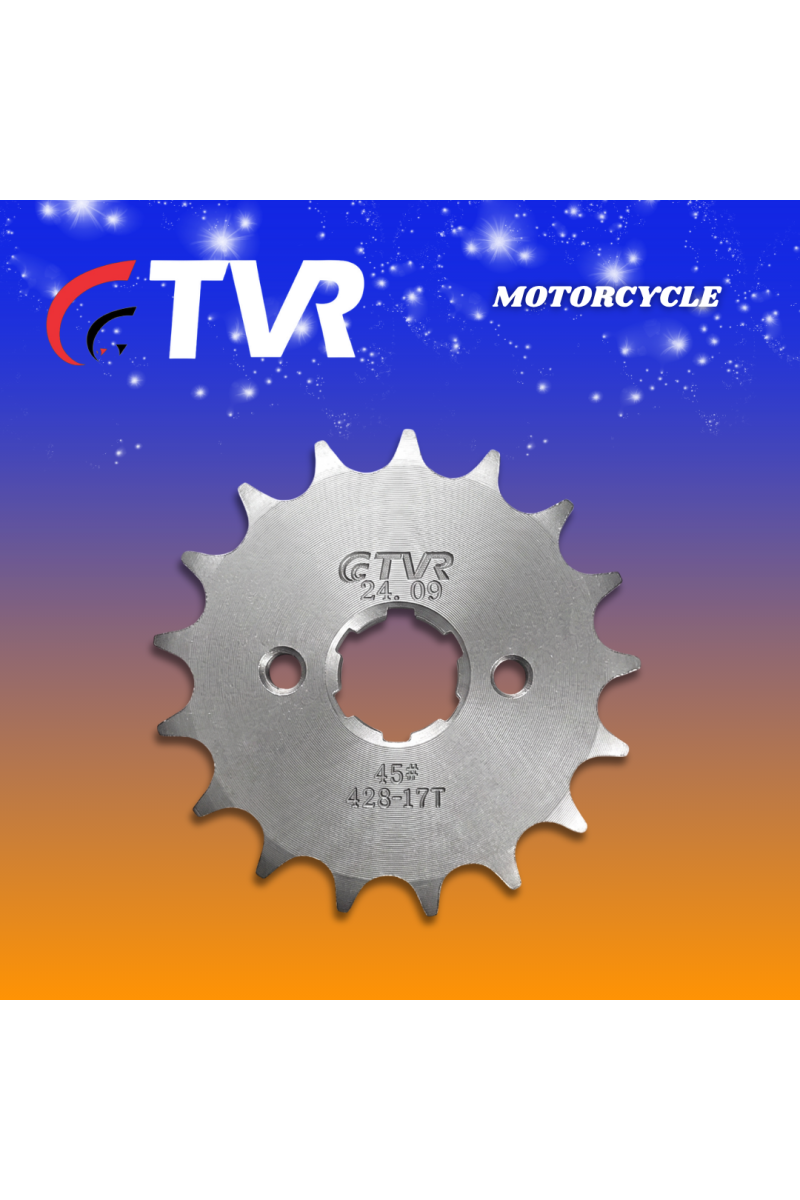 PIÑON MOTRIZ CG125 428H-17T (TVR)