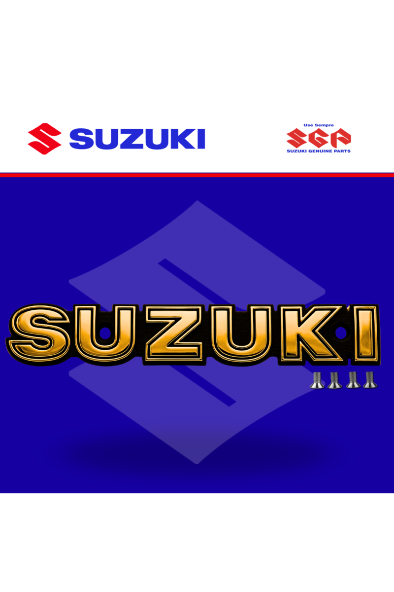 LETRA/EMBLEMA P/TANQUE SUZUKI AX100 PAR (SUZ)