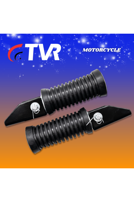 ESTRIBO POST. GN125 NEGRO PAR (TVR) (3396-123)
