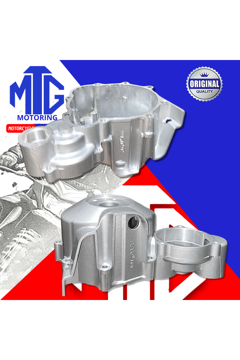 TAPA MOTOR IZQ./CORONILLA CG150/CG200 OVALADO 4/PERNOS (MTG)