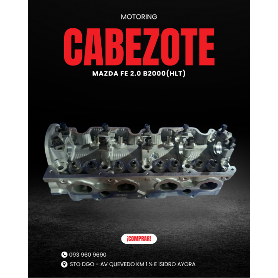 CABEZOTE MAZDA FE 2.0 B2000 87/96 (HLT)