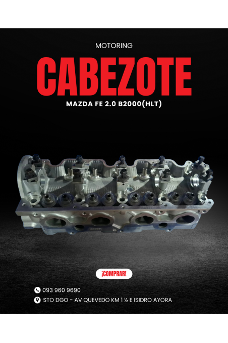 CABEZOTE MAZDA FE 2.0 B2000 87/96 (HLT)